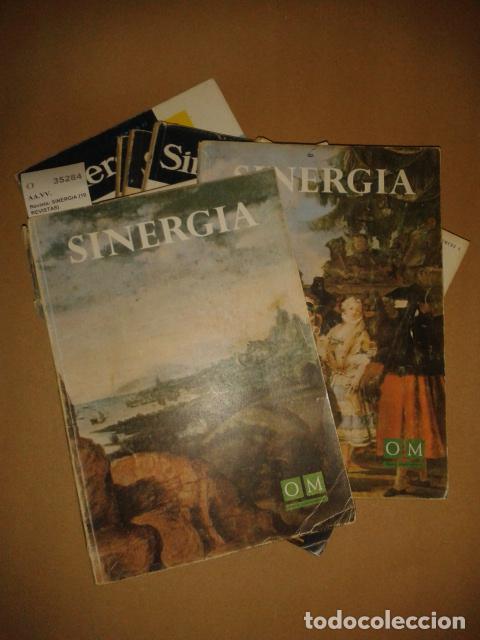Second hand books: AA.VV. - Revista: SINERGIA (10 REVISTAS) Publicacion paramedica de O M Sociedad General de Farmacia.