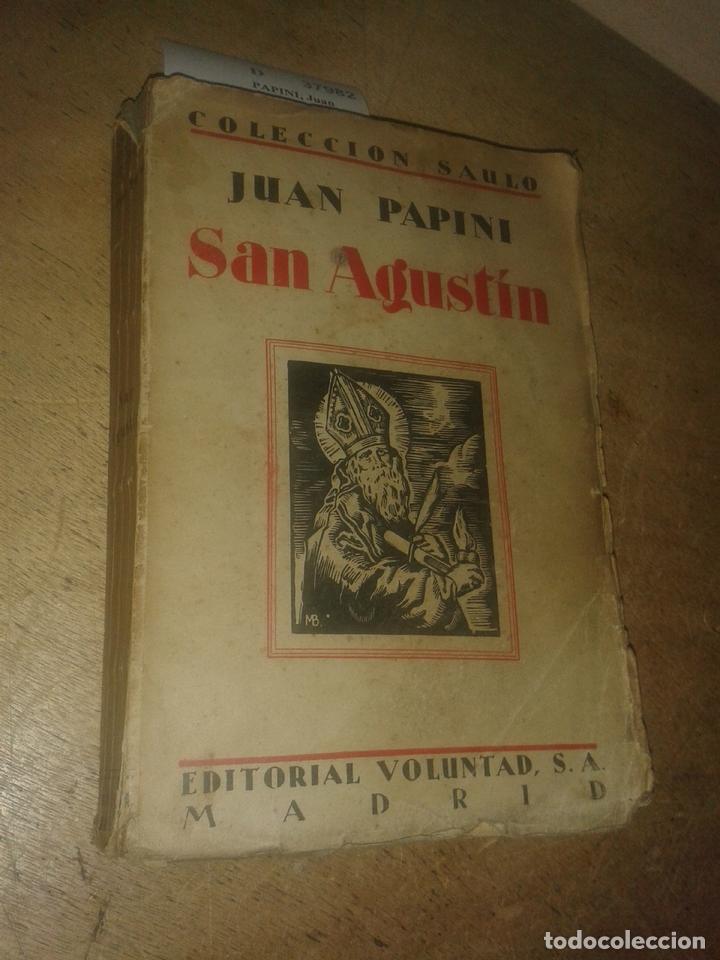 Libros de segunda mano: PAPINI, Juan - SAN AGUSTIN - Foto 1