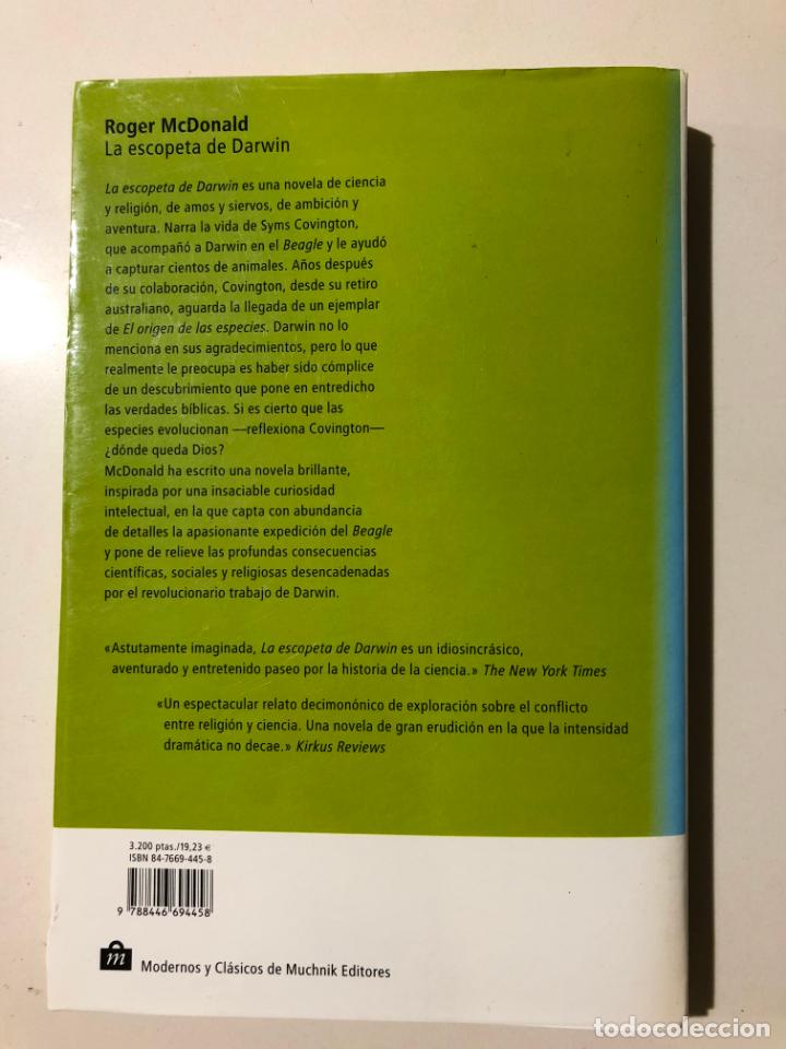 Libros de segunda mano: ROGER MCDONALD. LA ESCOPETA DE DARWIN. MUCHNIK EDITORES. 2001 - Foto 4