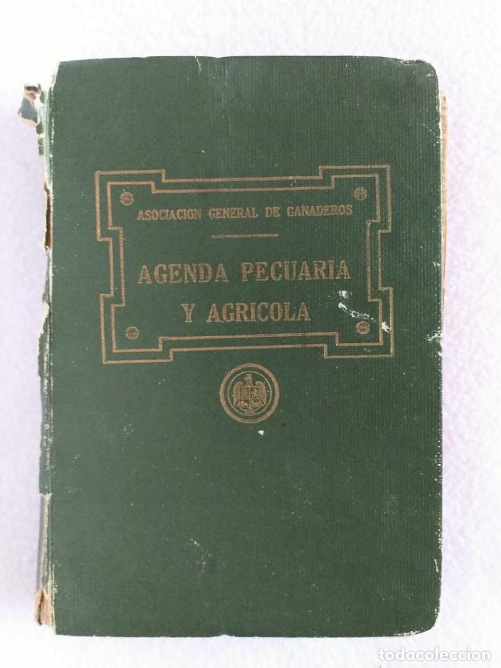 Libros de segunda mano: AGENDA PECUARIA Y AGRICOLA. Asociacion general de ganaderos