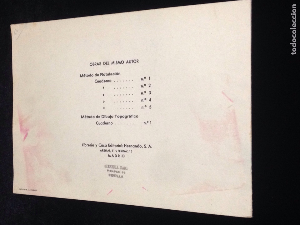 Libros de segunda mano: Metodo de rotulacion,2-16 edicion aumentada,a&ntilde;o 1966. - Foto 5