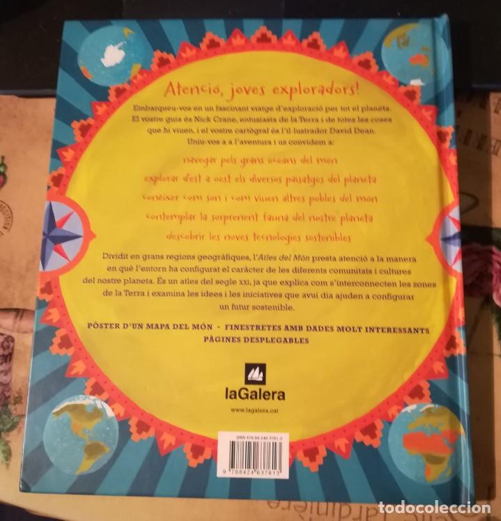 Libros de segunda mano: Atles del m&oacute;n - Text de Nick Crane / Il&middot;lustracions de David Dean - en catal&agrave; - Foto 2