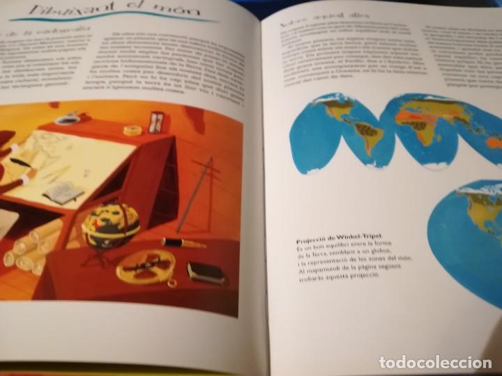 Libros de segunda mano: Atles del m&oacute;n - Text de Nick Crane / Il&middot;lustracions de David Dean - en catal&agrave; - Foto 3