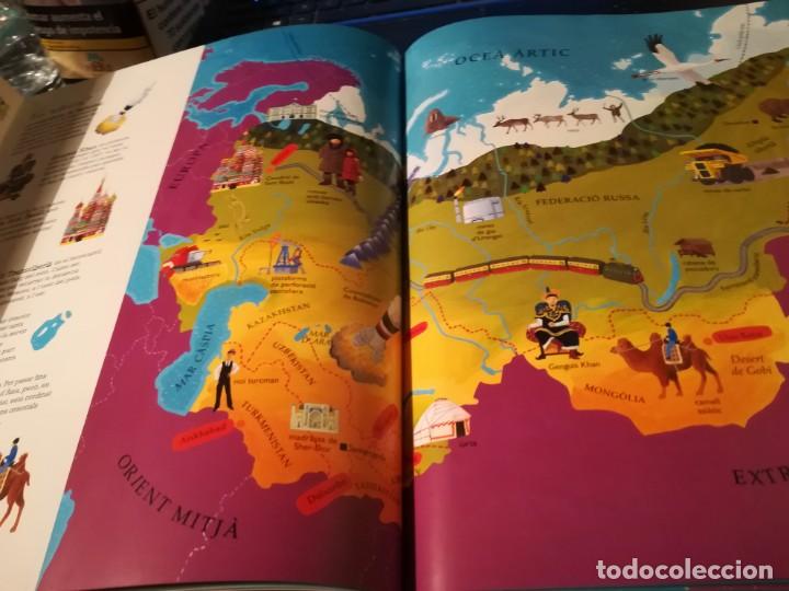 Libros de segunda mano: Atles del m&oacute;n - Text de Nick Crane / Il&middot;lustracions de David Dean - en catal&agrave; - Foto 5