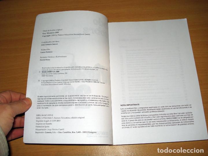 Libros de segunda mano: TODO SOBRE WINDOWS 2000 (G&Uuml;NTER BORN). MARCOMBO (2a. edici&oacute;n). A&Ntilde;O 2000 - Foto 2