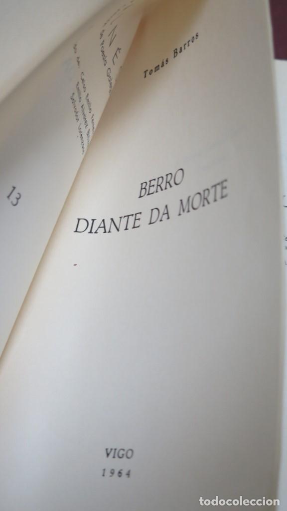 Libros de segunda mano: 1964.- BERRO DIANTE DA MORTE. TOMAS BARROS - Foto 2
