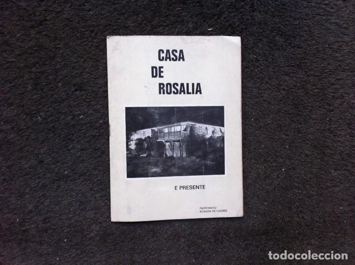 Libros de segunda mano: CASA DE ROSAL&Iacute;A.  PASADO E PRESENTE. PATRONATO ROSAL&Iacute;A DE CASTRO. 1972 - Foto 1