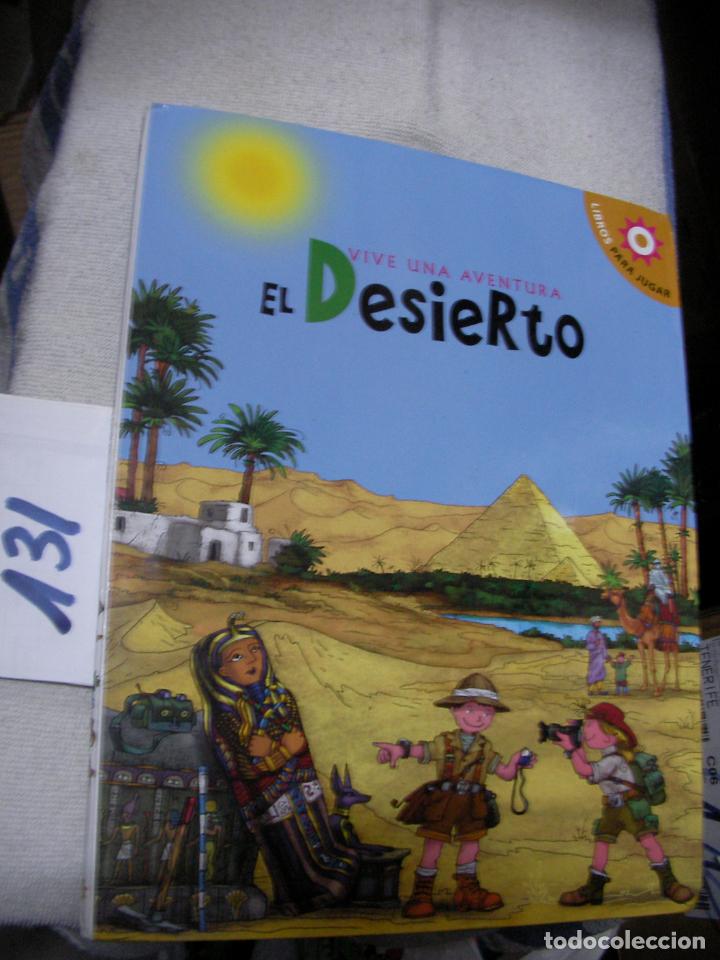 Libros de segunda mano: VIVE UNA AVENTURA EN 3 D - EL DESIERTO - Foto 1