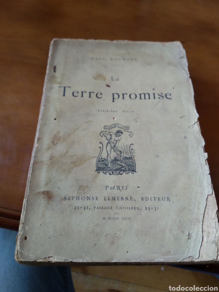 Libros de segunda mano: LA TERRE PROMISE. PAUL BOURGET #0318 - Foto 1