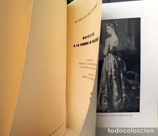 Libros de segunda mano: Whistler a la sombra de Vel&aacute;zquez.  (Juan Ant&ordm; Morales, Camon Aznar. Academia San Fernando)