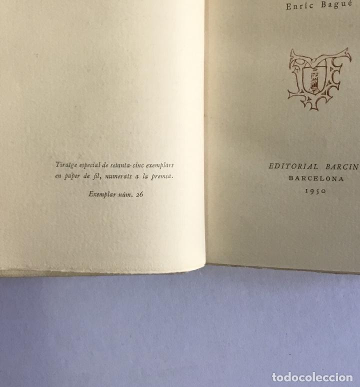 Libros de segunda mano: RECORT. - TURELL, Gabriel. EDICI&Oacute; DE 75 EXEMPLARS EN PAPER DE FIL. - Foto 4