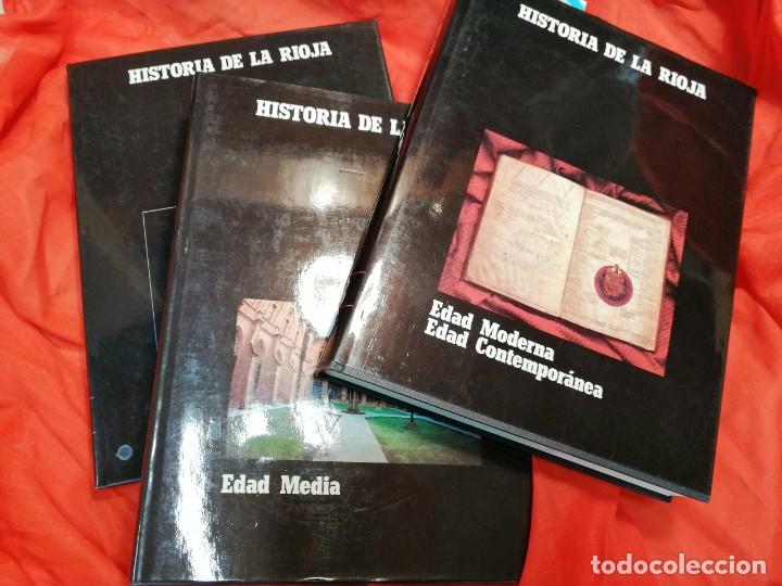 Libros de segunda mano: Historia de La Rioja. 1983. Tres tomos, completa - Foto 2