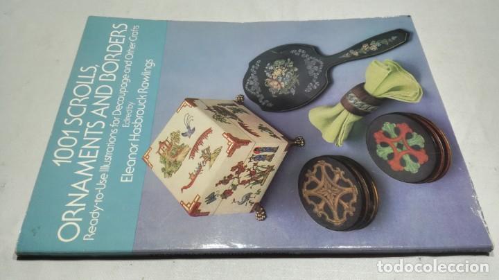 Libros de segunda mano: 1001 SCROLLS ORNAMENTS AND BORDERS - 1001 ORNAMENTOS Y BORDES - Foto 1