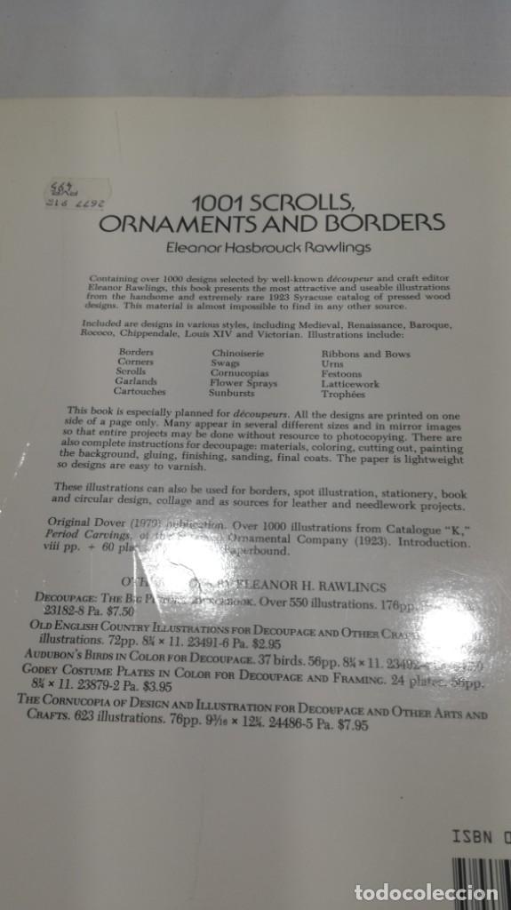Libros de segunda mano: 1001 SCROLLS ORNAMENTS AND BORDERS - 1001 ORNAMENTOS Y BORDES - Foto 3