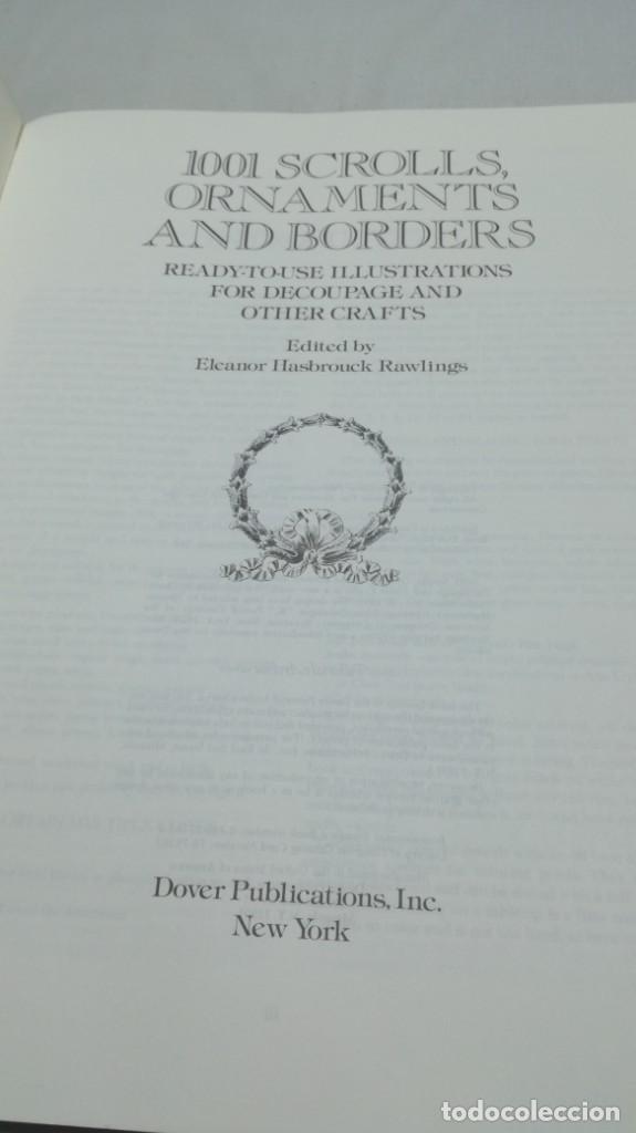 Libros de segunda mano: 1001 SCROLLS ORNAMENTS AND BORDERS - 1001 ORNAMENTOS Y BORDES - Foto 5