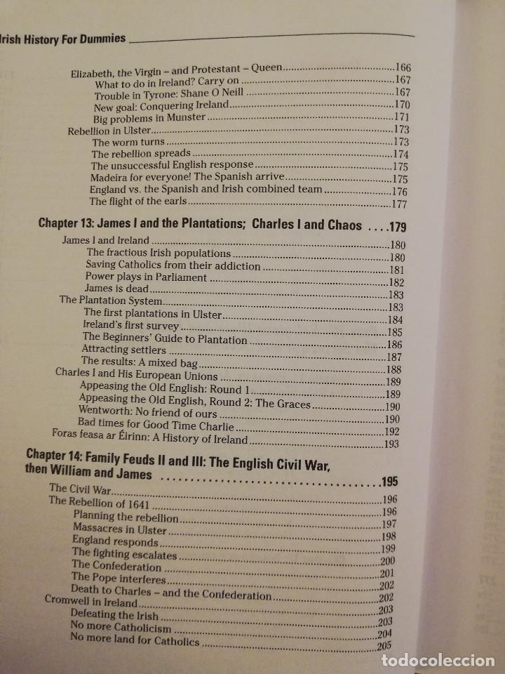 Libros de segunda mano: IRISH HISTORY FOR DUMMIES (MIKE CRONIN) - Foto 10
