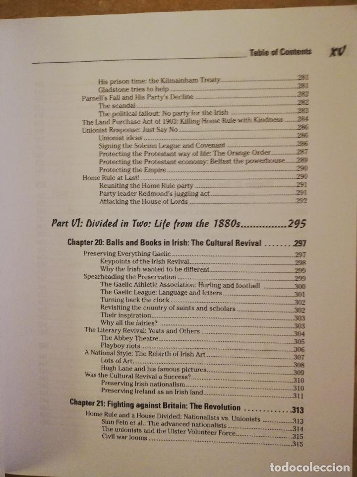 Libros de segunda mano: IRISH HISTORY FOR DUMMIES (MIKE CRONIN) - Foto 13