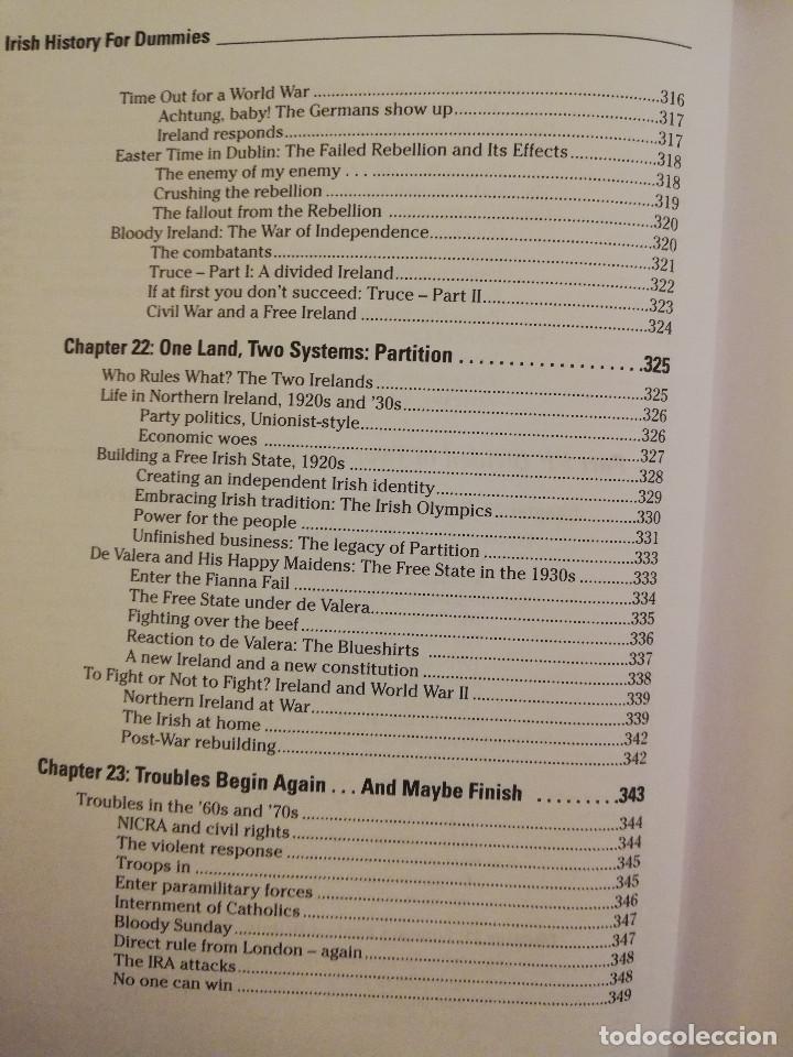 Libros de segunda mano: IRISH HISTORY FOR DUMMIES (MIKE CRONIN) - Foto 14