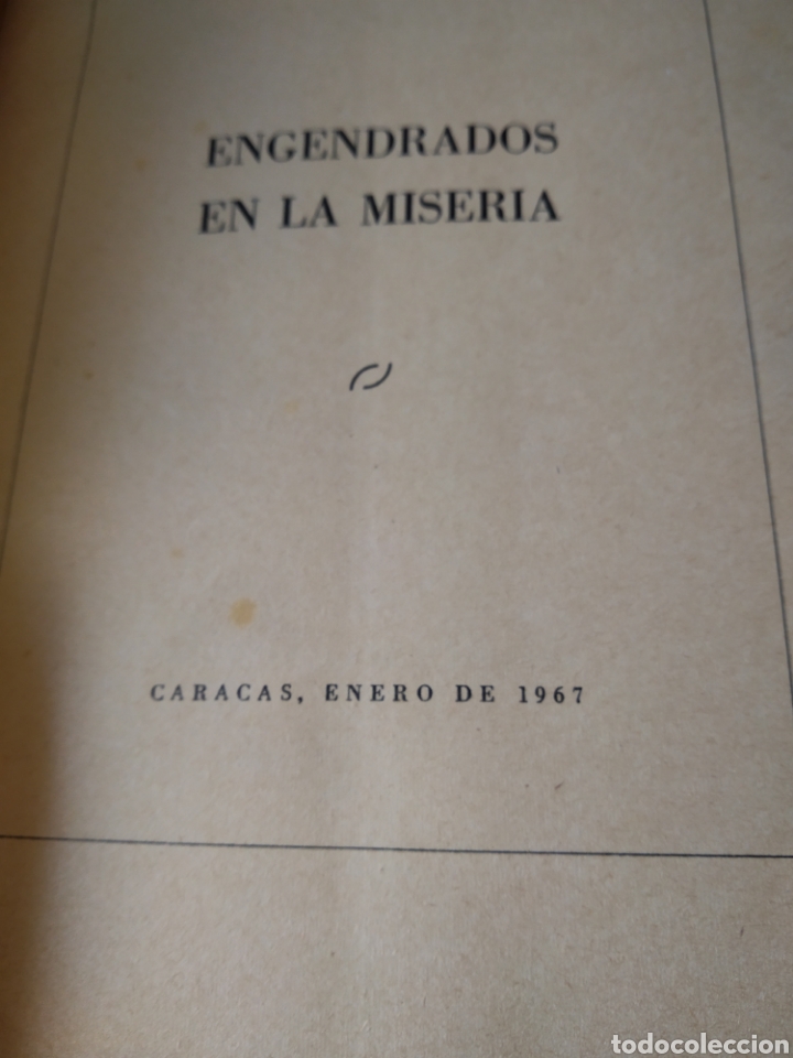 Libros de segunda mano: ENGENDRADOS EN LA MISERIA. RICARDO GARC&Iacute;A - Foto 3