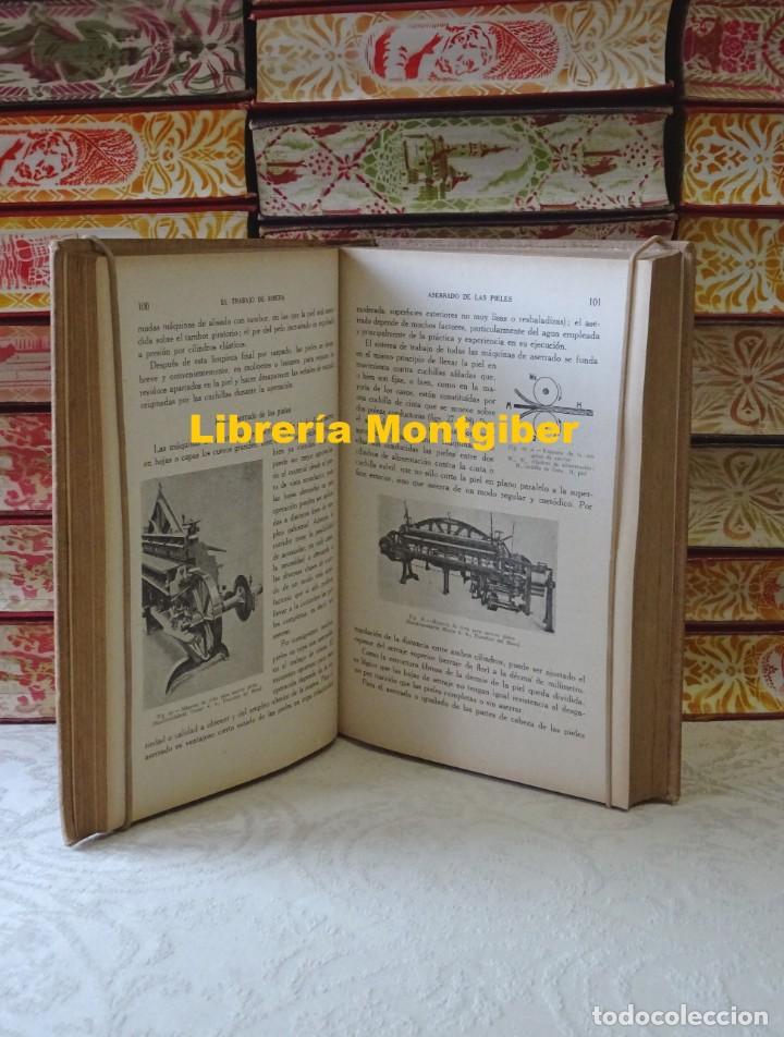 Libros de segunda mano: FABRICACION DE CURTIDOS .  Autor  :  Gnamm, Hellmut - Foto 5