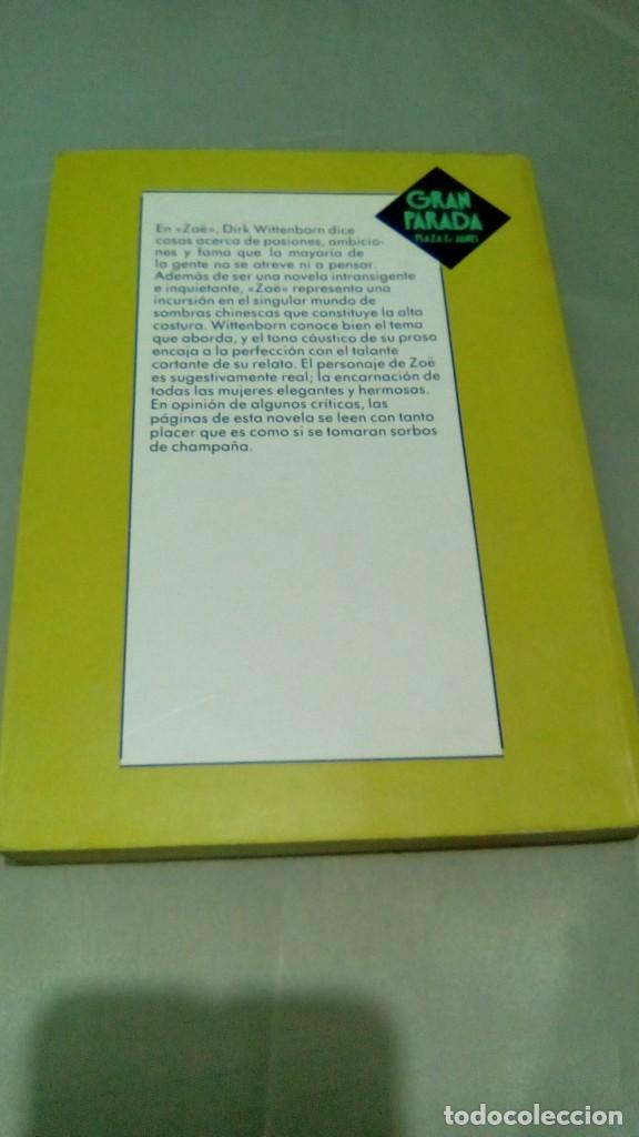 Libros de segunda mano: ZO&Euml;.- DIRK WITTENBORN - Foto 3