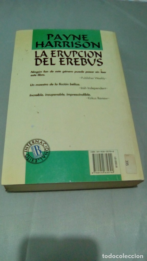 Libros de segunda mano: LA ERUPCION DEL EREBUS.- PAYNE HARRISON - Foto 3