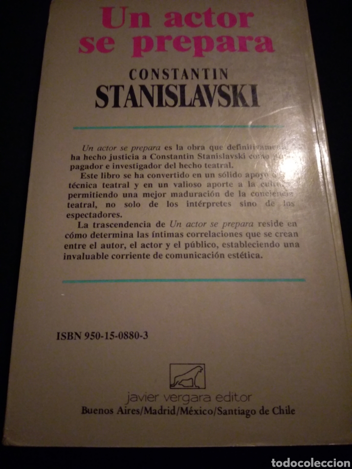 Libros de segunda mano: Un actor se prepara. Constantin Stanislavski - Foto 2