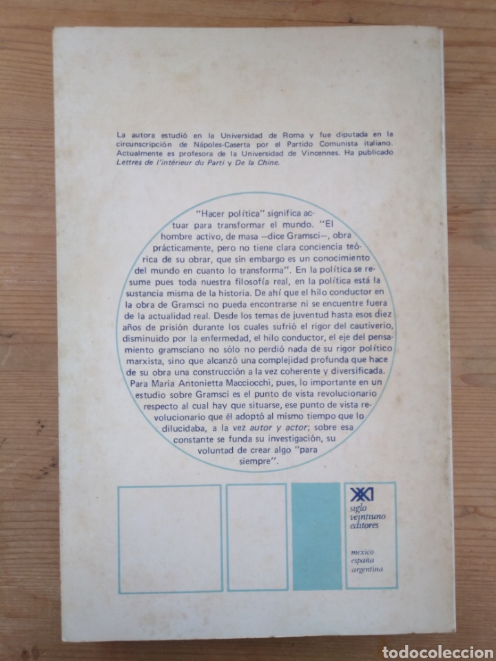 Libros de segunda mano: Gramsci y la revoluci&oacute;n de Occidente/Maria Antonietta Macciocchi - Foto 2