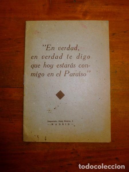 Libri di seconda mano: En verdad, en verdad te digo que hoy estar&aacute;s conmigo en el Para&iacute;so / SECRETARIADO DE MORALIDAD. Secc