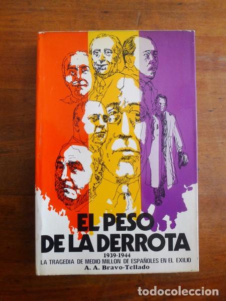 Libri di seconda mano: BRAVO-TELLADO, A.A. El peso de la derrota : 1939-1944 : La tragedia de medio mill&oacute;n de espa&ntilde;oles en