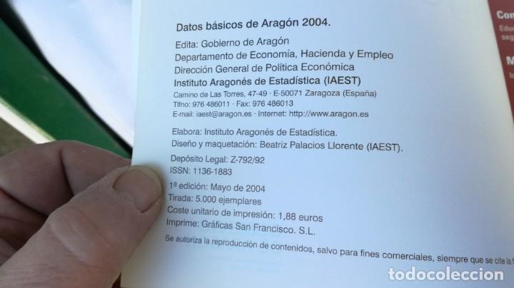Libros de segunda mano: DATOS BASICOS ARAGON 2004 - Foto 3