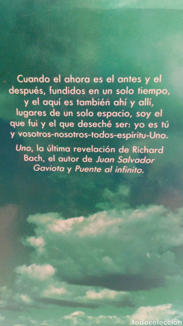 Libros de segunda mano: Uno Richard Bach como nuevo - Foto 2