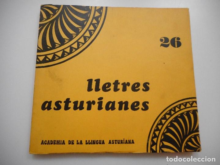 Libros de segunda mano: Lletres asturianes 26   Y92830 - Foto 1