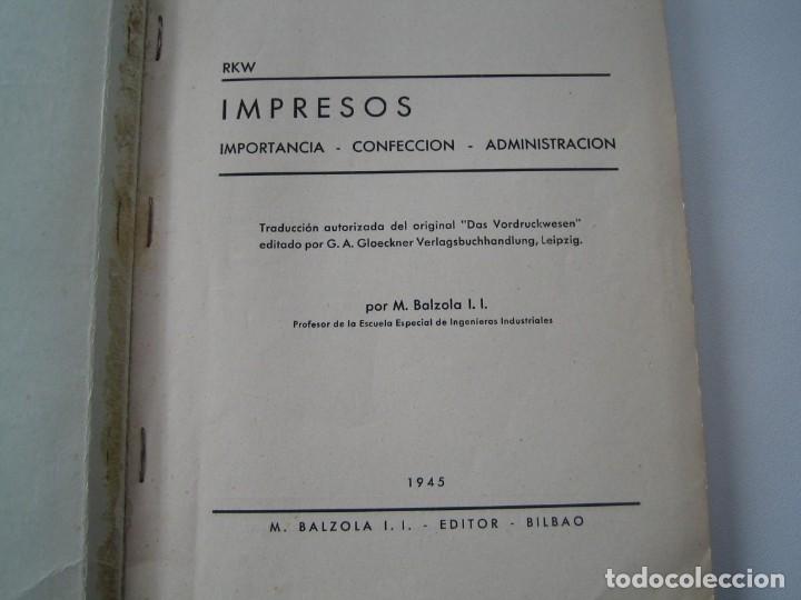 Libros de segunda mano: IMPRENTA, LIBRO IMPRESOS - Foto 2