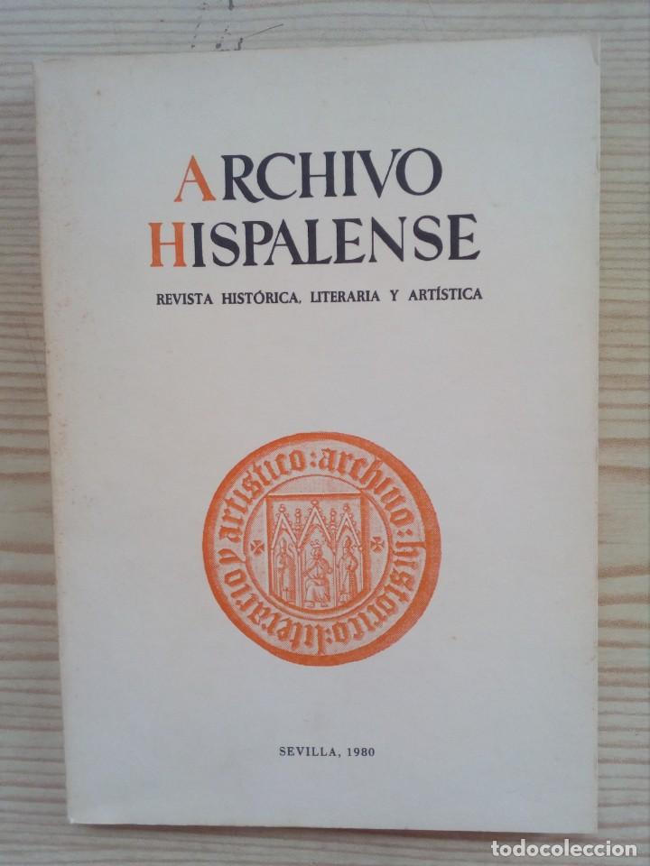 Libros de segunda mano: Archivo Hispalense - Numero 190 - 1979 - Foto 1