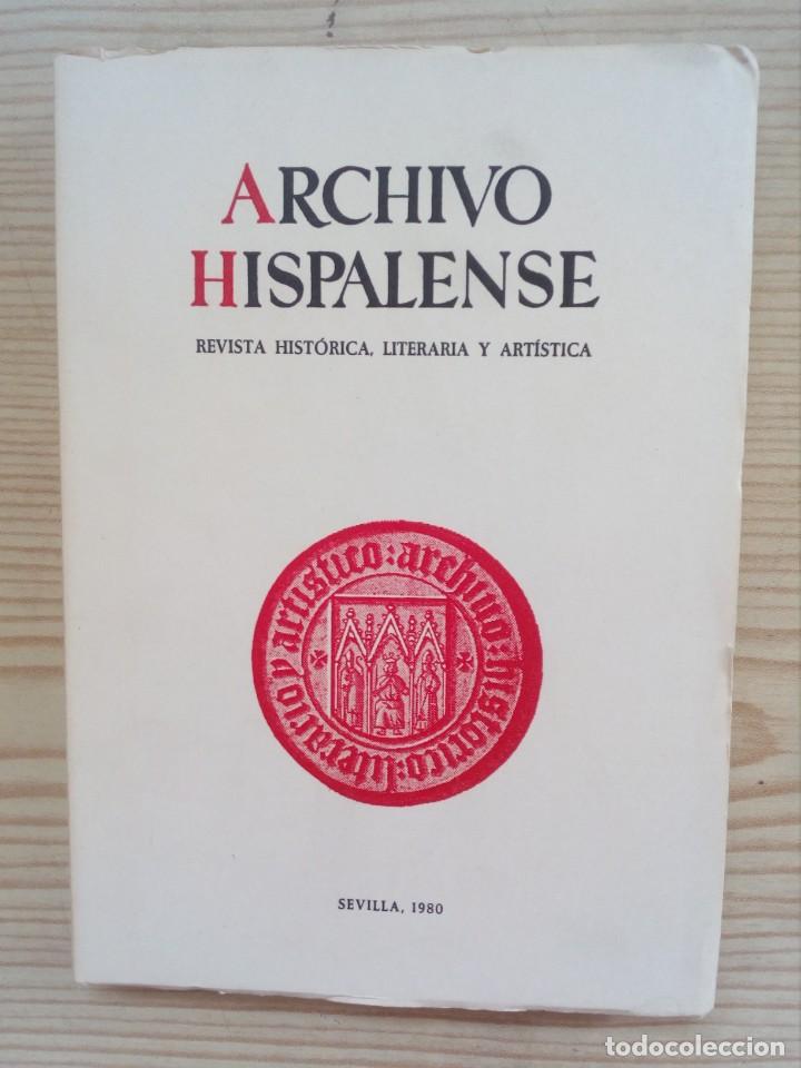 Libros de segunda mano: Archivo Hispalense - Numero 192 - 1980 - Foto 1