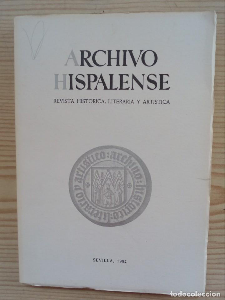 Libros de segunda mano: Archivo Hispalense - Numero 195 - 1981 - Foto 1