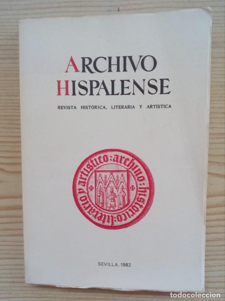 Libros de segunda mano: Archivo Hispalense - Numero 198 - 1982 - Foto 1