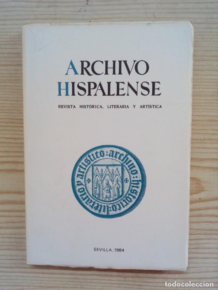Libros de segunda mano: Archivo Hispalense - Numero 203 - 1983 - Foto 1