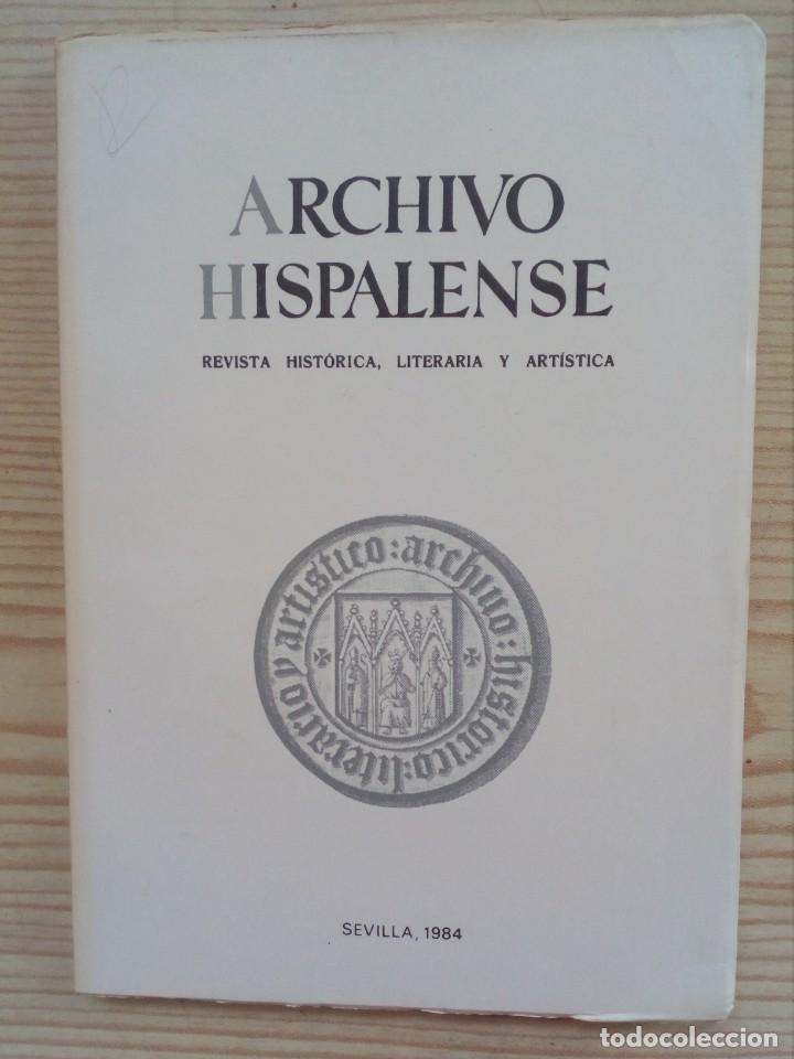 Libros de segunda mano: Archivo Hispalense - Numero 204 - 1984 - Foto 1
