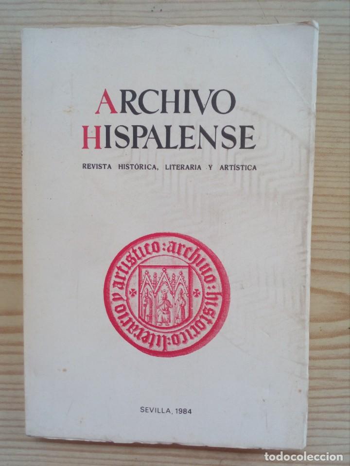 Libros de segunda mano: Archivo Hispalense - Numero 206 - 1984 - Foto 1