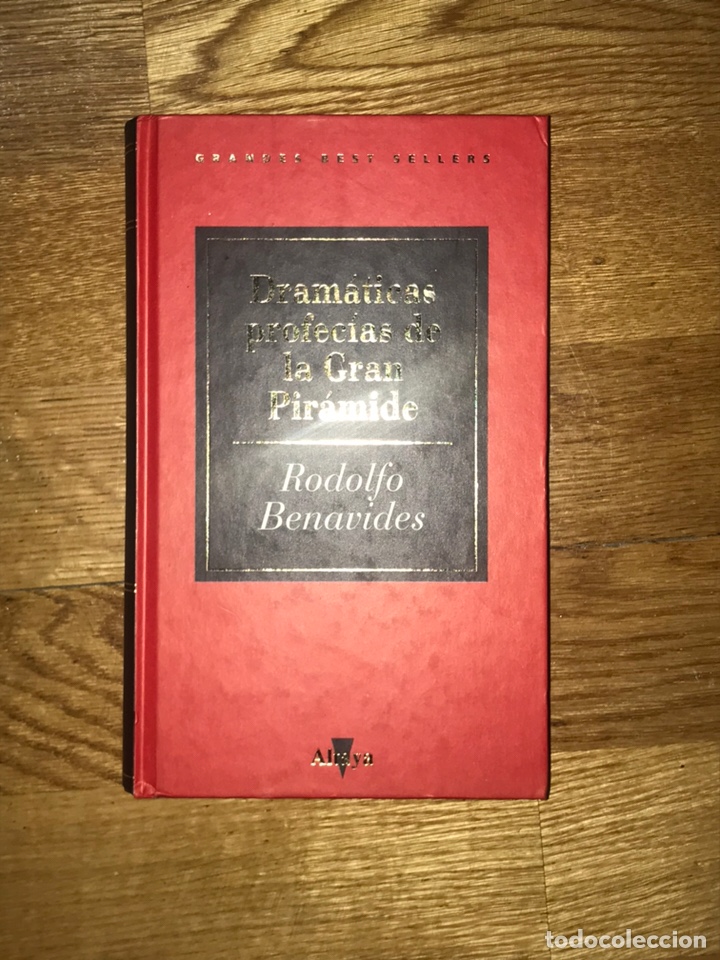 Libros de segunda mano: Dram&aacute;ticas profec&iacute;as de la gran pir&aacute;mide Rodolfo Benavides - Foto 1