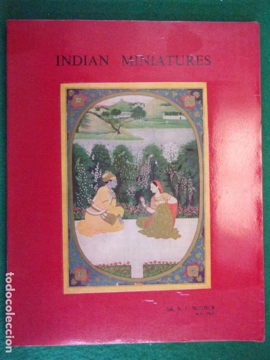 Libros de segunda mano: INDIAN MINIATURES / N.L. Mathur / 1983 - Foto 1