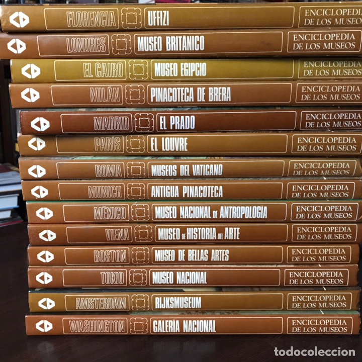 Libros de segunda mano: Enciclopedia de los museos. Argos Vergara. 14 libros. Como nuevos - Foto 1