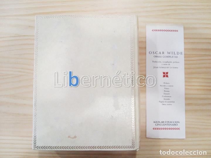 Libros de segunda mano: Obras completas. Oscar Wilde. Aguilar - Foto 3