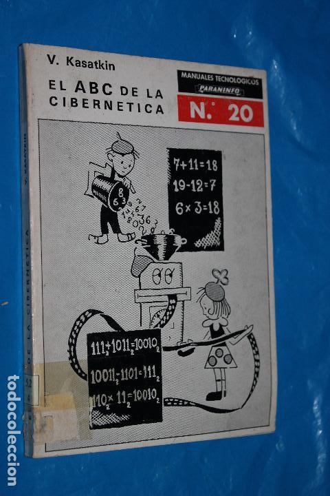 Libros de segunda mano: EL ABC DE LA CIBERNETICA, N&ordm; 20, PARANINFO 1975 - Foto 1