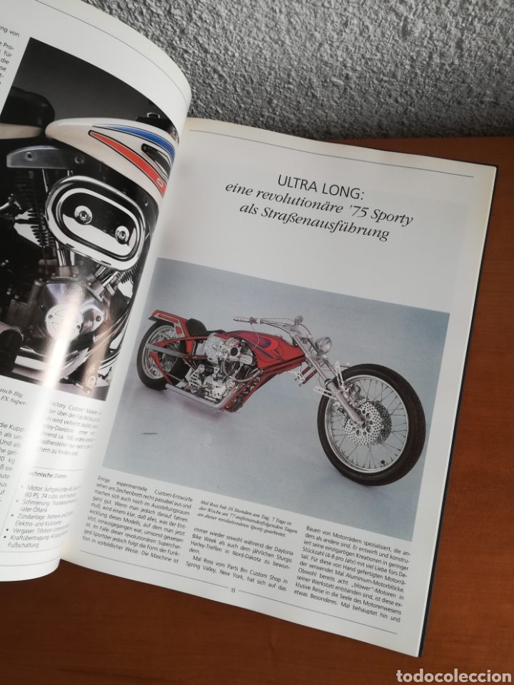 Libros de segunda mano: Harley-Davidson Motor Cycle - Jim Lensveld - texto en alem&aacute;n - Foto 1