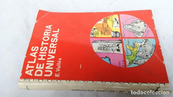 Libros de segunda mano: ATLAS DE HISTORIA UNIVERSAL - E VALLES - Foto 1