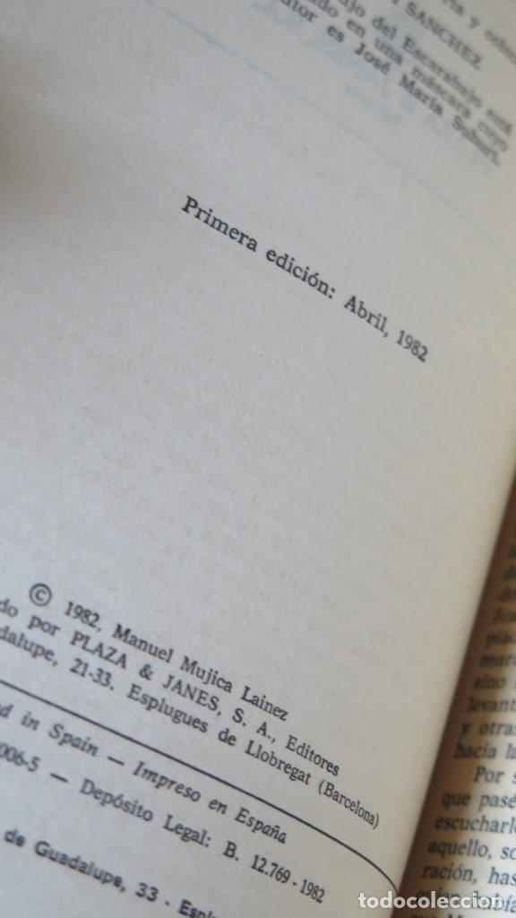 Libros de segunda mano: EL ESCARABAJO. MANUEL MUJICA. 1982 - Foto 2