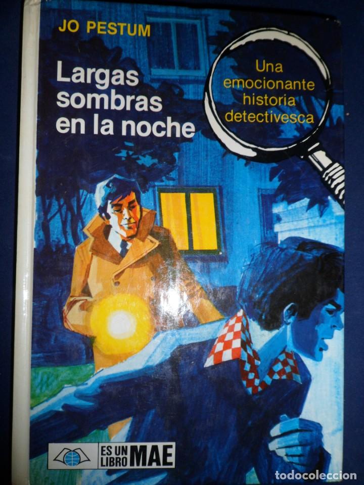 Libros de segunda mano: LARGAS SOMBRAS EN LA NOCHE. JO PESTUM - Foto 1